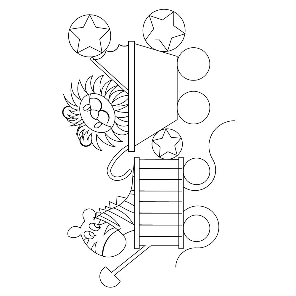 circus babies brd crn 002 Digital Pattern | Sweet Dreams Quilt Studio ...